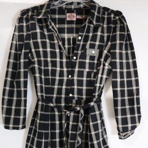 A Juicy Couture Lightweight Shirt Dress - 8